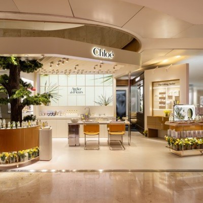 蔻依香氛南京德基「松涛」全球首家概念店盛大开幕