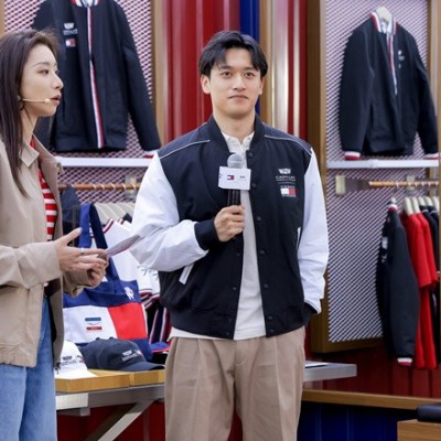 F1®赛车手周冠宇亮相上海TOMMY HILFIGER X 凯迪拉克F1®车队联名系列快闪店,并出席直播访谈活动